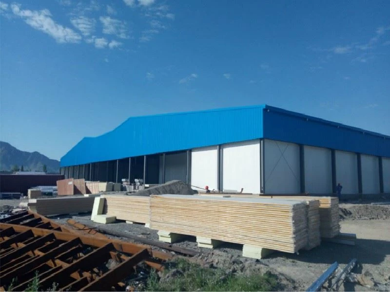Steel Structure Cold Storage in Uzbekistan