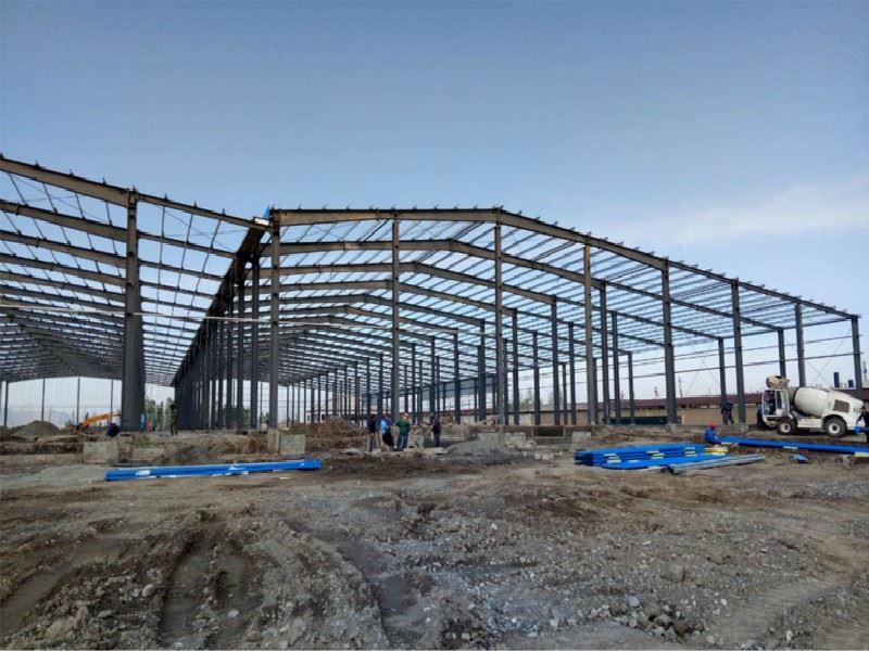 Steel Structure Cold Storage in Uzbekistan 1